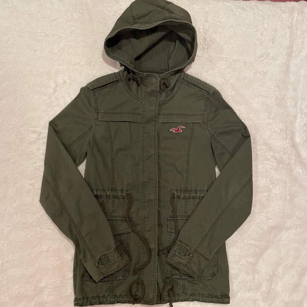 Hooded Military Jacket